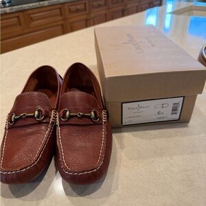 Cole Haan Women’s Leather Loafers in Rich Brown